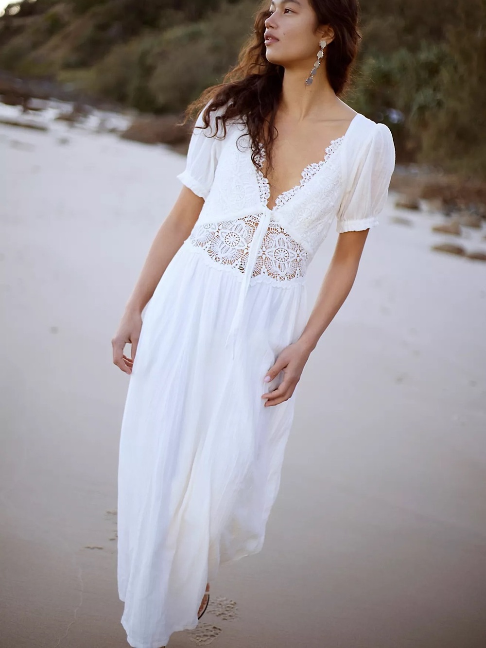 FP All You Need Is Lace Midi Dress